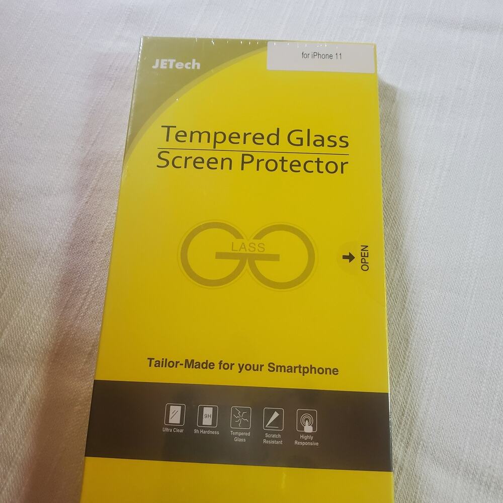 JETech Screen Protector for Apple iPhone 11 Tempered Glass Clear Film Shield